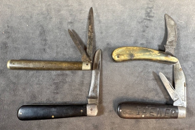(4) Vintage Folding Pocket Knives