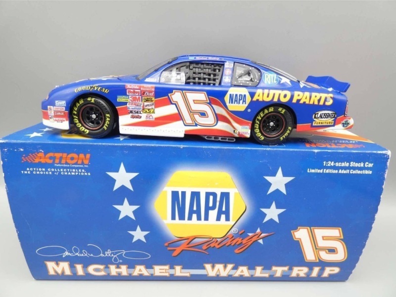 Michael Waltrip 1:24 Scale Autographed Diecast