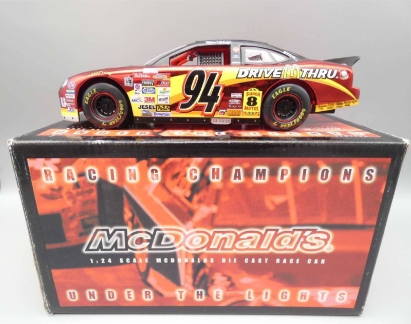 1:24 Scale McDonald's Diecast Race Car