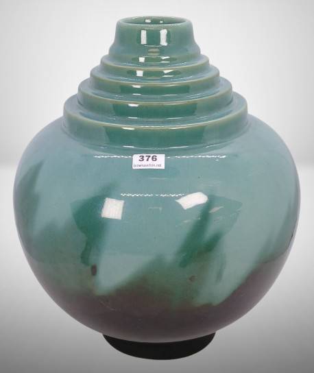 Roseville Futura Art Deco Vase