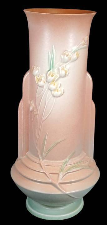 Roseville Ixia 865-15" Pink Vase