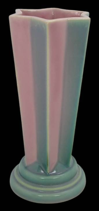 Roseville Futura "Pleated Star' Vase
