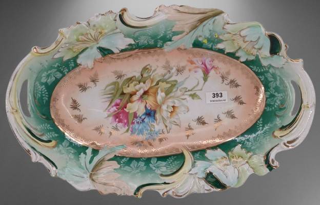 German Saxe Altenburg Bun Tray