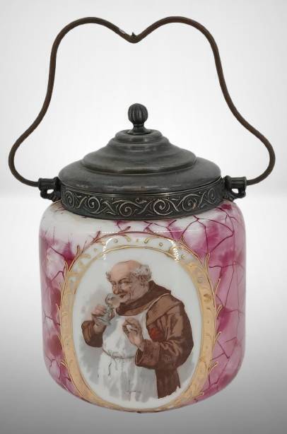 Austria Porcelain Biscuit Jar