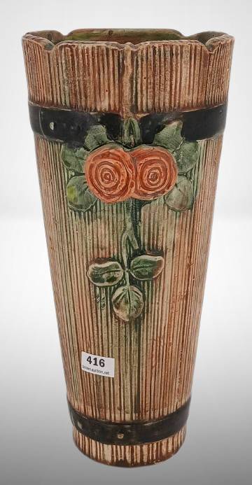 Weller Woodrose 10" Wall Pocket Vase