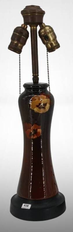 Weller Lousawelsa Table Lamp with Floral Design