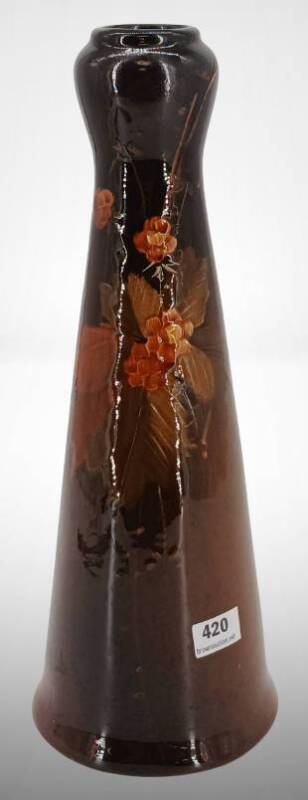 Weller Louwelsa Floral Vase, Artist initials