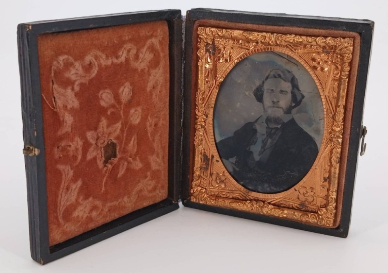 Daguerreotype in Ornate Case