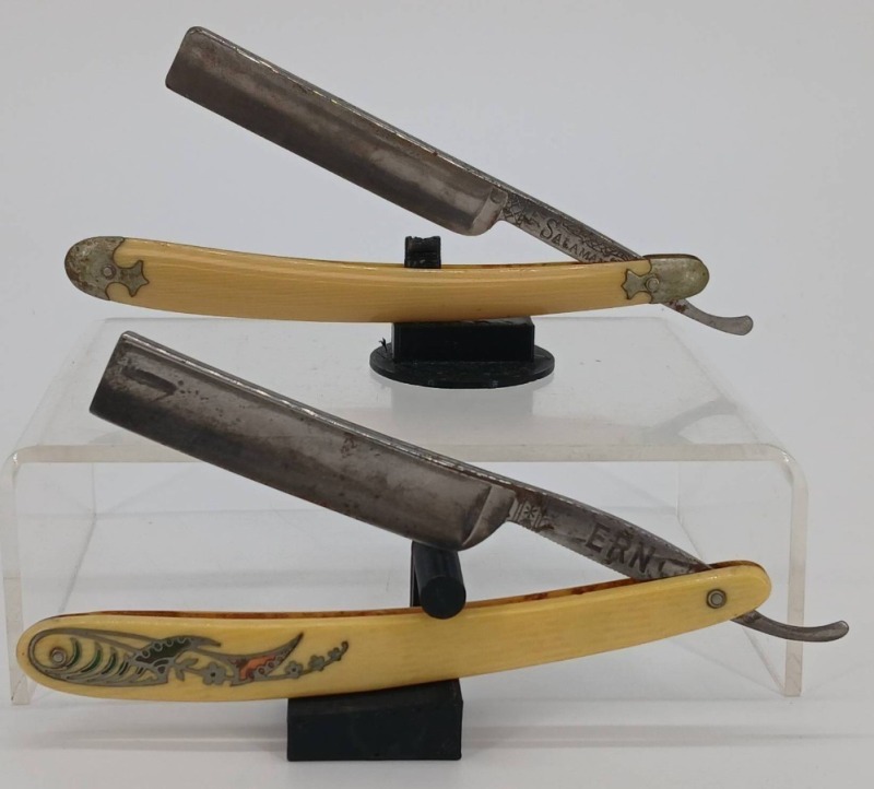 (2) Vintage Straight Straight Razors