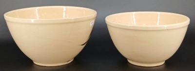 (4) Watt Pottery Mixing Bowls - 4