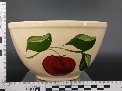 (4) Watt Pottery Mixing Bowls - 10