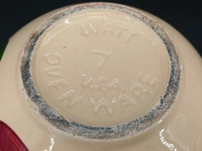 (4) Watt Pottery Mixing Bowls - 17
