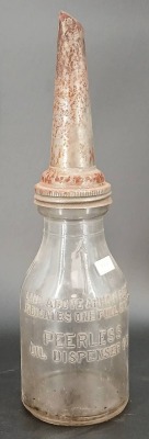 (3) Glass Oil Dispensers - 7