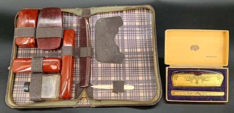 Travel Grooming Set + Griffon 24K Gold Set