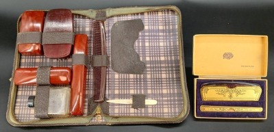 Travel Grooming Set + Griffon 24K Gold Set