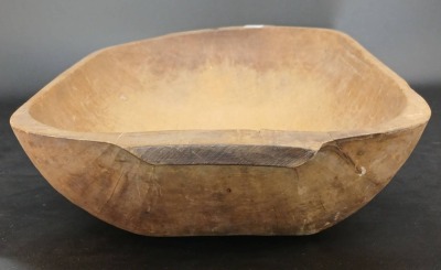 Wooden Dough Bowl - 5