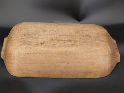 Wooden Dough Bowl - 6