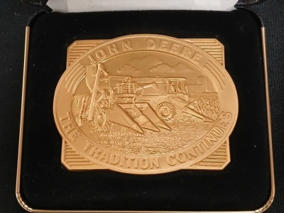 (6) John Deere LE Belt Buckles - 6