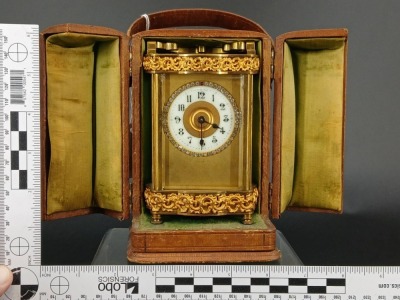 Carriage Clock with Protective Case - 15