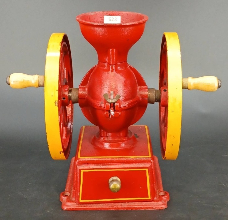John Wright Inc. Cast Iron Coffee Mill
