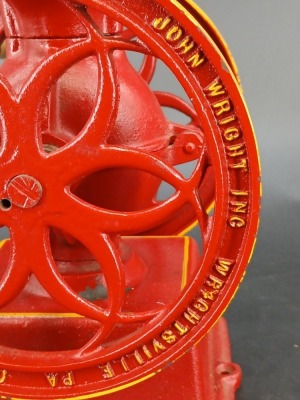 John Wright Inc. Cast Iron Coffee Mill - 8