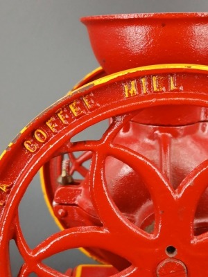 John Wright Inc. Cast Iron Coffee Mill - 9