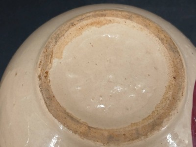 (4) Watt Pottery Apple Mixing Bowls - 16