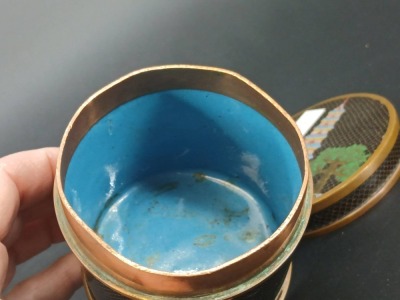 (4) Cloisonn&Atilde;&copy; Decorative Vessels - 10
