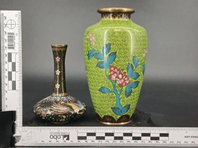(4) Cloisonn&Atilde;&copy; Decorative Vessels - 15