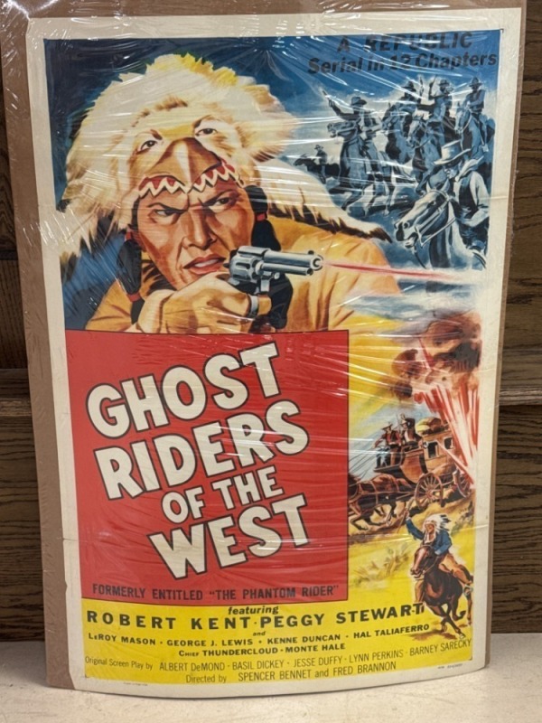 Ghost Riders of the West Movie Poster