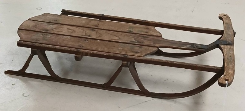 Fire Fly Wooden and Metal Sled