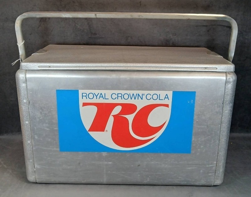 Royal Crown Cola Cooler with Handle