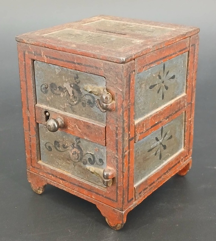 Cast Iron Safe Bank