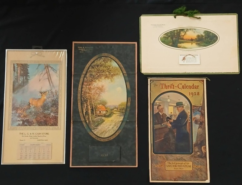 Early 20th-Century Advertising Calendars