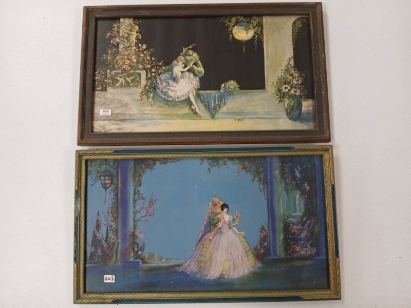 (2) 1920's Marygold Tsanya Prints