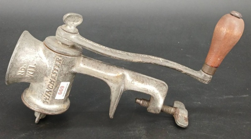 Winchester No. WII. Meat Grinder