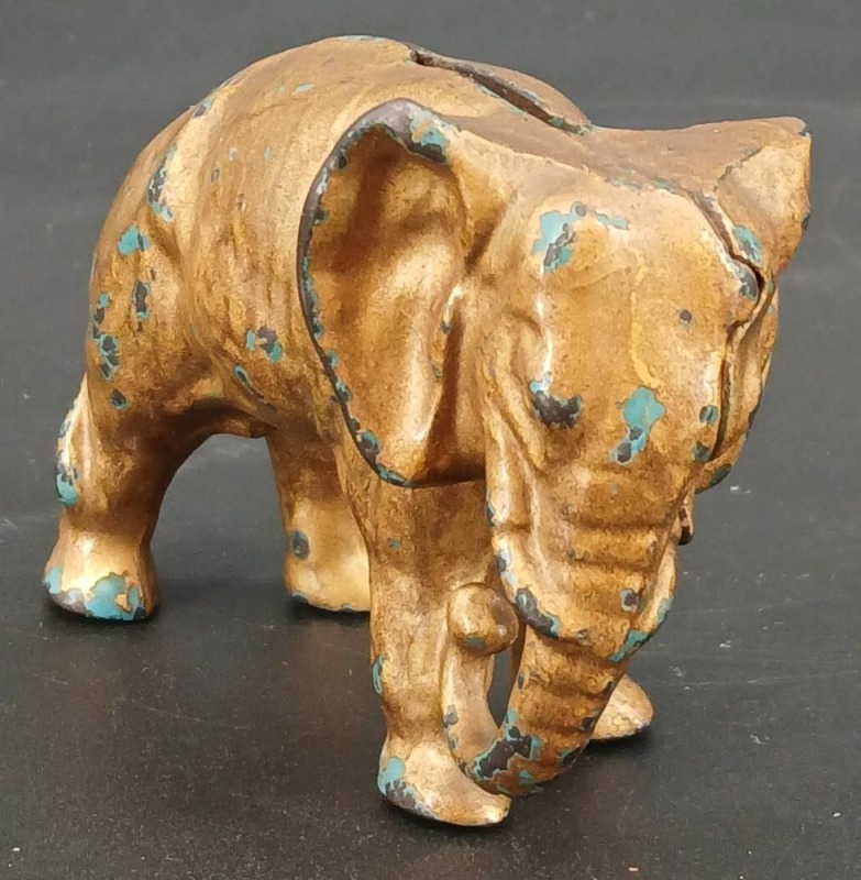Arcade Cast Iron Elephant Still Bank