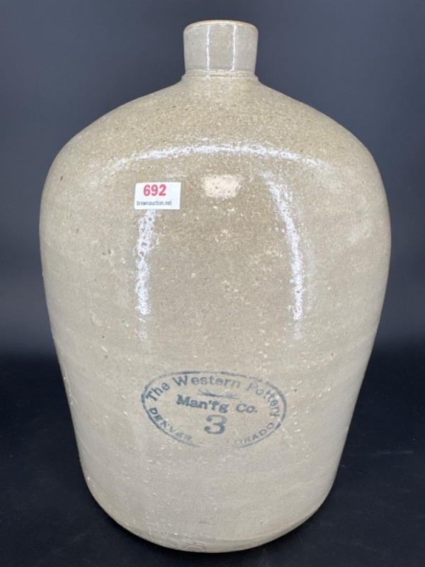Western Pottery Stoneware Jug