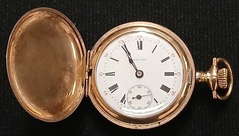 Locust Swiss-Made Pocket Watch