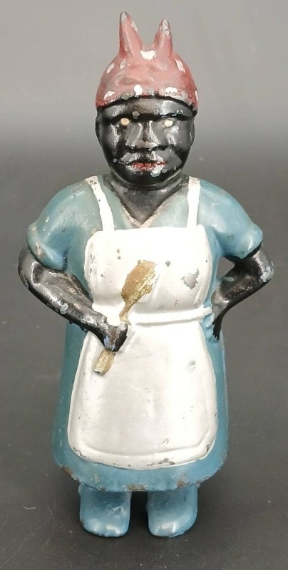 Cast Iron Aunt Jemima Coin Bank