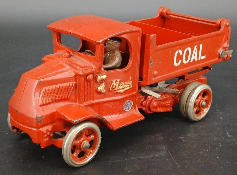 Arcade Cast Iron Mack Coal Dump Truck