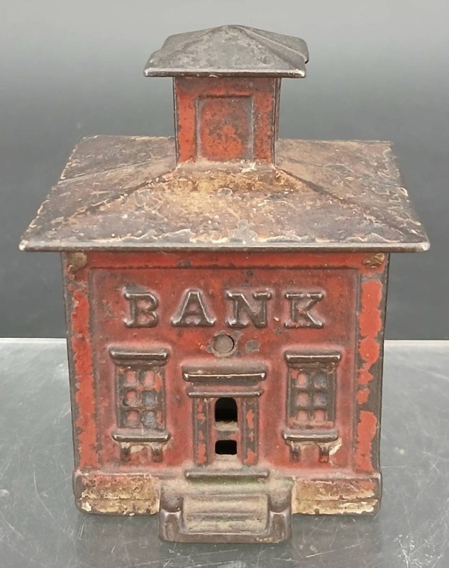 Cast Iron 'Bank' Building Form Bank