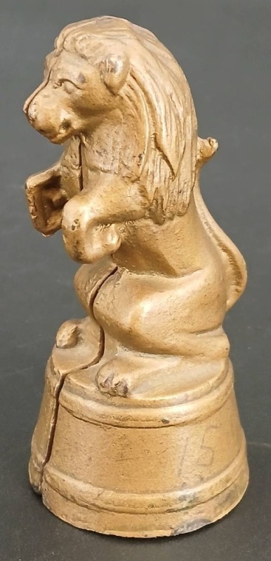 A.C. Williams Circus Lion on Tub Bank