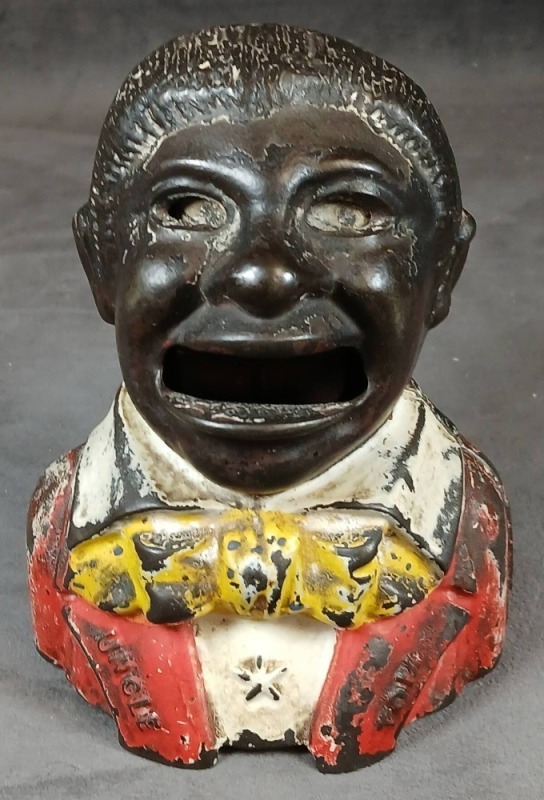 Cast Iron 'Uncle Tom' Mechanical Bank