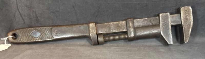 W & B 'Railroad Special' Monkey Wrench, Steel