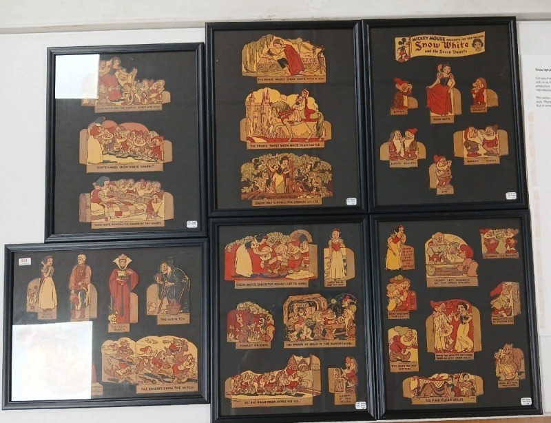 1937 Snow White Post Toasties Cut-Outs