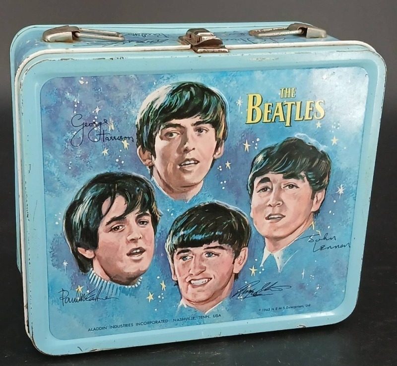 1965 Beatles Aladdin Metal Lunchbox