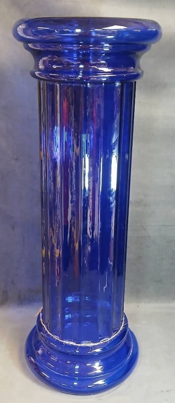 Mid-Century Pilgrim Glass Pedestal