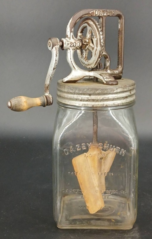 Dazey No. 20 Glass Butter Churn