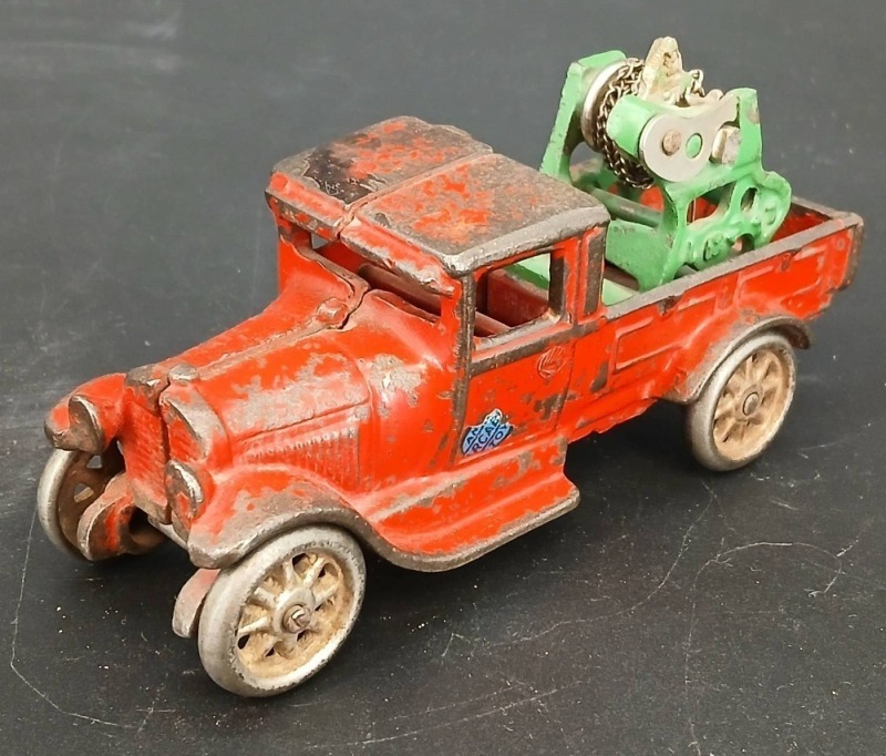 Arcade Cast Iron Tow Truck